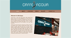 Desktop Screenshot of caffeacqua.com.au